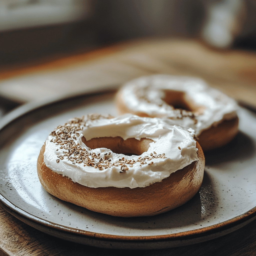 Bagel de sésamo